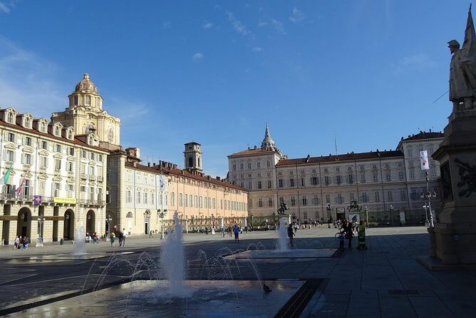 2-hour Turin guided small group walking tour - Piazza Castello: one square, multiple landmarks, and lots of visual clues