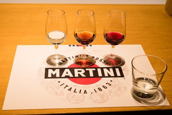 Entrance ticket with tasting at Casa Martini - The guided tasting: 3 Martini products and a final cocktail
