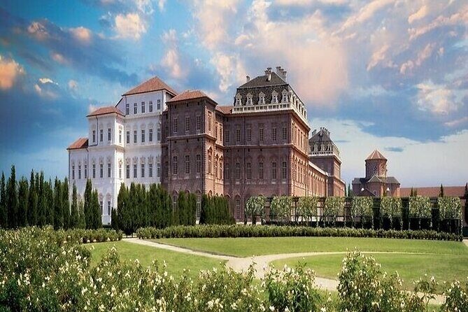 Reggia di Venaria Reale - Gardens at Venaria: botanical architecture with mountain backdrops