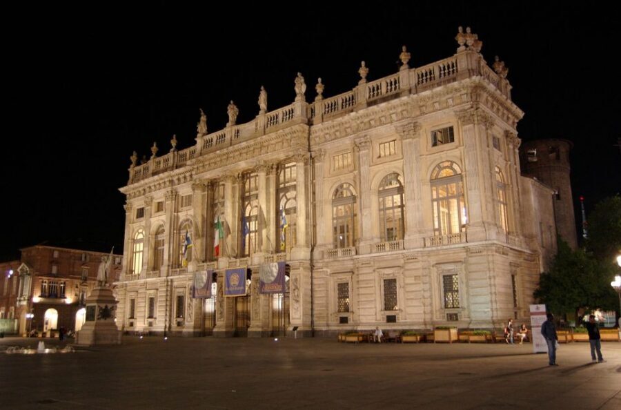 Royal Palace of Turin and Palazzo Madama Night Guided Tour - Palazzo Madama at night: frescoes, opulence, and story-driven rooms