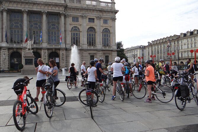 Surprising Turin by bike - Palazzo Carignano: Courtyard and Facade Without the Museum Trap