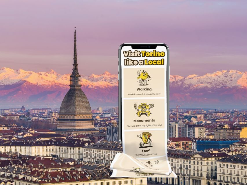 Torino: Digital Guide made by a Local for your walking tour - Starting Near Piazza San Carlo (and the Train Station Option)