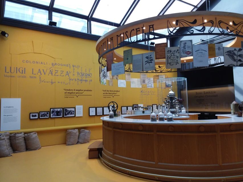 Turin: Lavazza Museum Private Tour with Skip-the-Line Entry - Your licensed guide: Why language choice and style matters